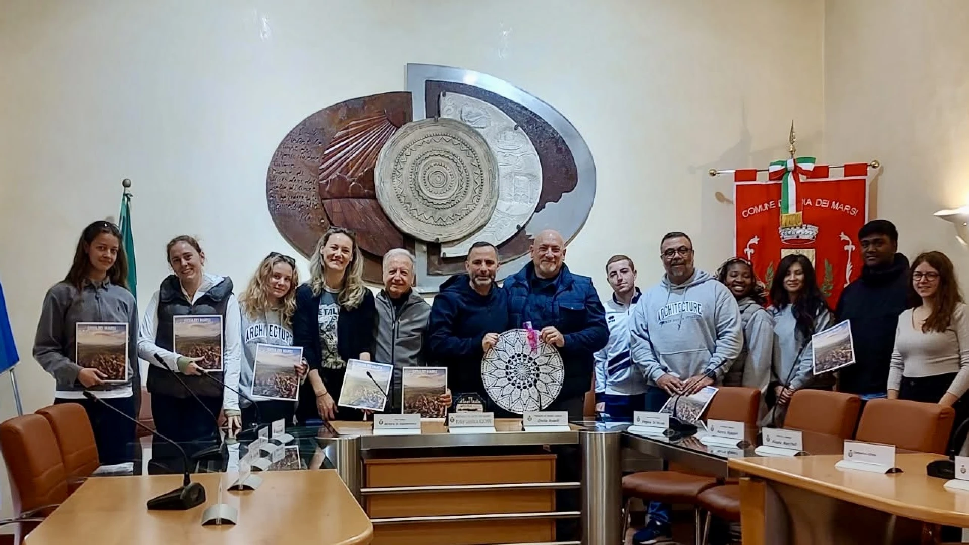 Gioia Dei Marsi accoglie gli studenti del George Brown College di Toronto.